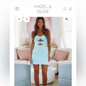 D-Lish Mini Dress from Hazel & Olive